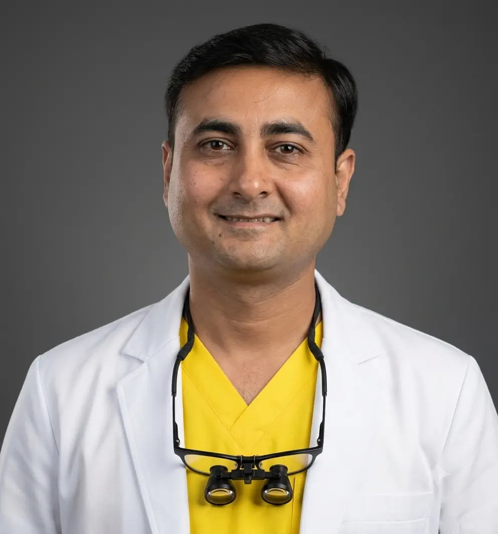 Dr. Chirayu Shah at Bhai-Bhai Dental Clinic