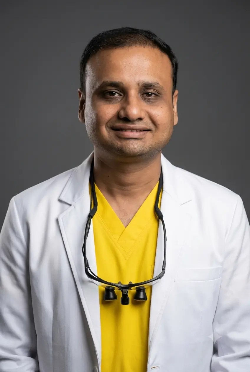 Dr.Keval Shah at Bhai-Bhai Dental Clinic